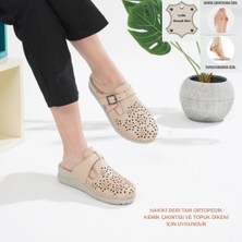 Cozi Company Ortopedik Deri Sabo Terlik Topuk Dikeni ve Kemik Çıkıntısı Için Uygundur