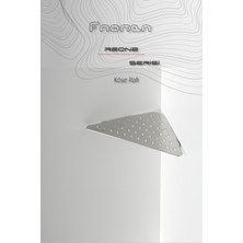 Paslanmaz Çelik Köşe Rafı, Modern ve Şık Dekoratif Saklama Ünitesi