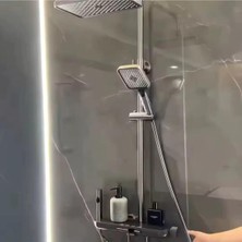 Rena Design Antresit Fonksiyonel Yeni Nesil Akıllı Duş Sistem Piyano Banyo Batarya Robot Yağmurlama