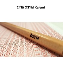 KarmaOfis 2,5b Dereceli ÖSYM Kurşun Kalemi 24'lü Set Orta Koyulukta Yazım İçin İdeal