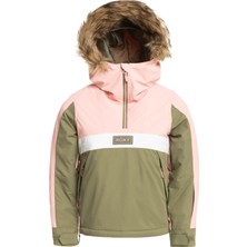 Roxy Shelter Kız Çocuk Yeşil Snowboard Ceketi