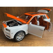 Scntoys Rolls Royce Cullinan Diecast Araba Koleksiyon Model Iki Renkli Rolls Royce Araba Sesli Işıklı