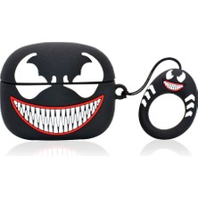 Microsonic Airpods Pro 3 Kılıf Cartoon Figürlü Silikon Crtn-Fgr-Vnm