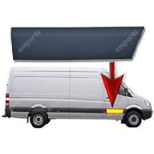 Nisanur Sağ Ön Kapı Kaplama Crafter / Sprinter 2006-