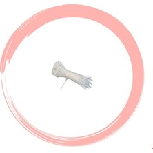 Nisanur Kablo Bağı Beyaz 3,6mm x 300MM (100LÜ Paket)