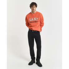 Gant Erkek Siyah Regular Fit Soft Twill Jean 1000501.5