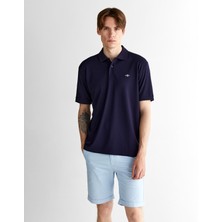 Gant Erkek Lacivert Relaxed Fit Polo 2425124T.433