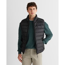 Gant Erkek Siyah Regular Fit Dik Yaka Kaz Tüyü Yelek 7006527.5