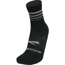 Brooks Unisex Siyah Çorap