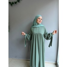 Yüsra Collection Papatya Nakışlı Liza Elbise