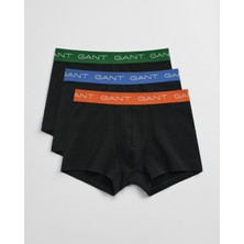Gant Erkek Siyah Slim Fit 3'lü Boxer 902533003.5