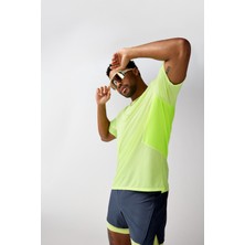 Brooks High Point Short Sleeve 2.0 Erkek Sarı Kısa Kollu Tshirt 211566786