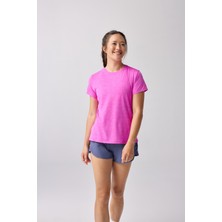Brooks Kadın Pembe Kısa Kollu Tshirt