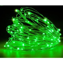 Borayris Uzaktan Kumandalı USB Peri LED 20 Metre 200 LED -8 Fonksiyonlu Yeşil