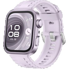 Marsilyan Huawei Fit 4 Nova Silikon Kordon - Lila