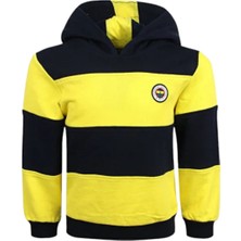 Fenerbahçe Çocuk Trıbun Sarı Lacivert Şeritli Sweat