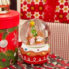 Karaca Home New Year Yılbaşı Cupcake Müzikli Yılbaşı Kar Küresi