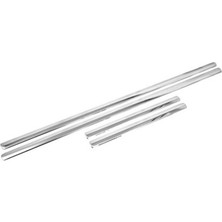 S-Dizayn Ford Connect Krom Yan Kapı Çıtası Altı 4 Prç. 2014-2023