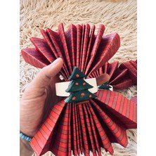 Nstyle 3lü Yılbaşı Yeniyıl Peçete Halkası Peçetelik