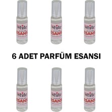 Rose White 5ml. Beyaz Gül Parfüm Esansı 6 Adet
