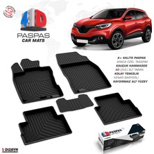 S-Dizayn Renault Kadjar 4D Havuzlu Paspas 2015-2022 A+ Kalite