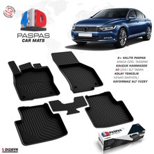 S-Dizayn VW Passat B8 4D Havuzlu Paspas 2015-2019 A+Kalite