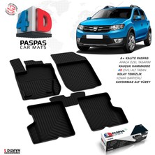 S-Dizayn Dacia Sandero 2 4D Havuzlu Paspas 2013-2020 A+Kalite