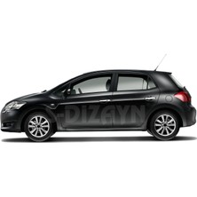 S-Dizayn Toyota Auris Krom Kapı Kolu 4 Kapı (Sensörlü) 2007-2012