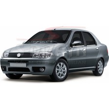 S-Dizayn Fiat Albea Krom Cam Çıtası 4 Prç 2002-2012