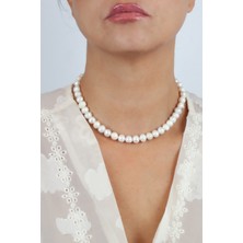 Liveyn Design Gerçek Doğal Su Incisi Klasik Kolye