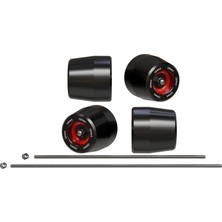 Dmk Motosiklet Aksesuar Dmk - Cf Moto 450 mt Uyumlu Aks Koruma Takozu (Kırmızı)