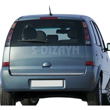 S-Dizayn Opel Meriva A Krom Bagaj Alt Çıtası 2002-2010