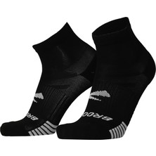Brooks Unisex Siyah Çorap