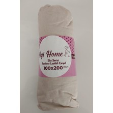 Aylis Home Kahverengi  Ranfonce Tek Kişilik  Lastikli  Çarşaf