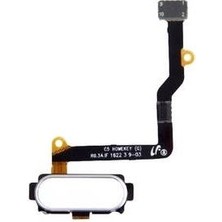 OEM Samsung C7 Home Tuş Flex Beyaz