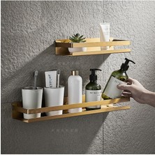 Köşe Banyo Rafları, Duvara Monte, Tuvalet ve Duş Düzenleyici, 2'li Set