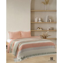 La Lune Home Gökkuşağı Muslin Yatak Örtüsü