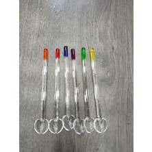 Drhn El Yapımı Cam Çay Kaşığı Renkli 12 Adet