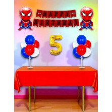 Örümcek Adam Temalı Doğum Günü ve Özel Etkinlik Mega Kombin Seti