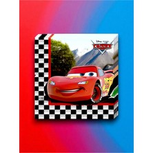 8 Kişilik Cars Temalı Tek Kullanımlık Peçete (8 Adet)
