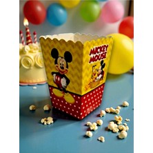 32 Kişilik Sevimli Fareler Temalı Mısır Kutusu / Ikramlık Kutusu (32 Adet)