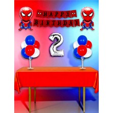 Örümcek Adam Temalı Doğum Günü ve Özel Etkinlik Mega Kombin Seti