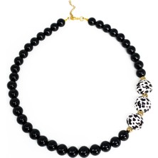 THEIA GemWorks Elyan – Oniks & Hematit Kolye