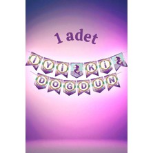 1 Adet Deniz Kızı Temalı Banner - Parti ve Etkinlikler Için Asılabilir Süs