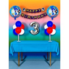 Sonic Temalı Doğum Günü ve Özel Etkinlik Mega Kombin Seti