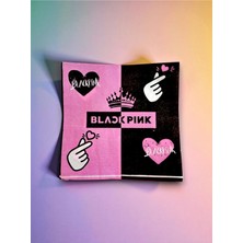 8 Kişilik Blackpink Temalı Tek Kullanımlık Peçete (8 Adet)