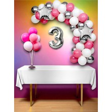 Yıldız Temalı Balon Aranjman ve Parti Dekorasyon Mega Kombin Seti