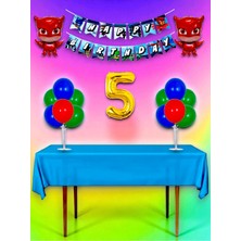 Pijamask Temalı Doğum Günü ve Özel Etkinlik Mega Kombin Seti