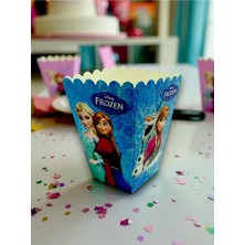 32 Kişilik Karlar Ülkesi Temalı Mısır Kutusu / Ikramlık Kutusu (32 Adet)