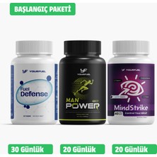 Yourfuel Manpower + Fueldefense + Mindstrike Üçlü Destek Paketi